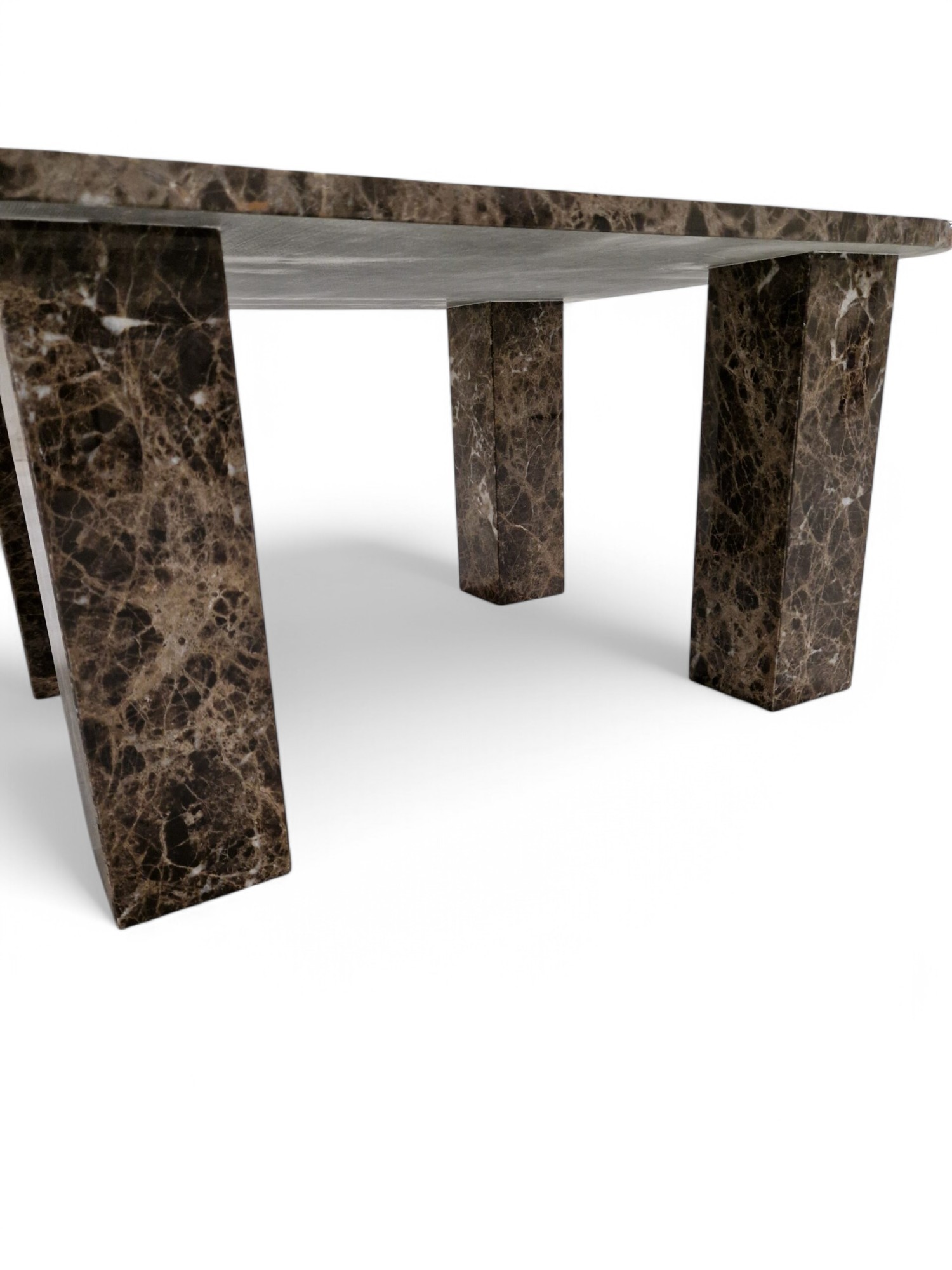 Salontafel Emperador Dark bruin marmer - Afbeelding 4