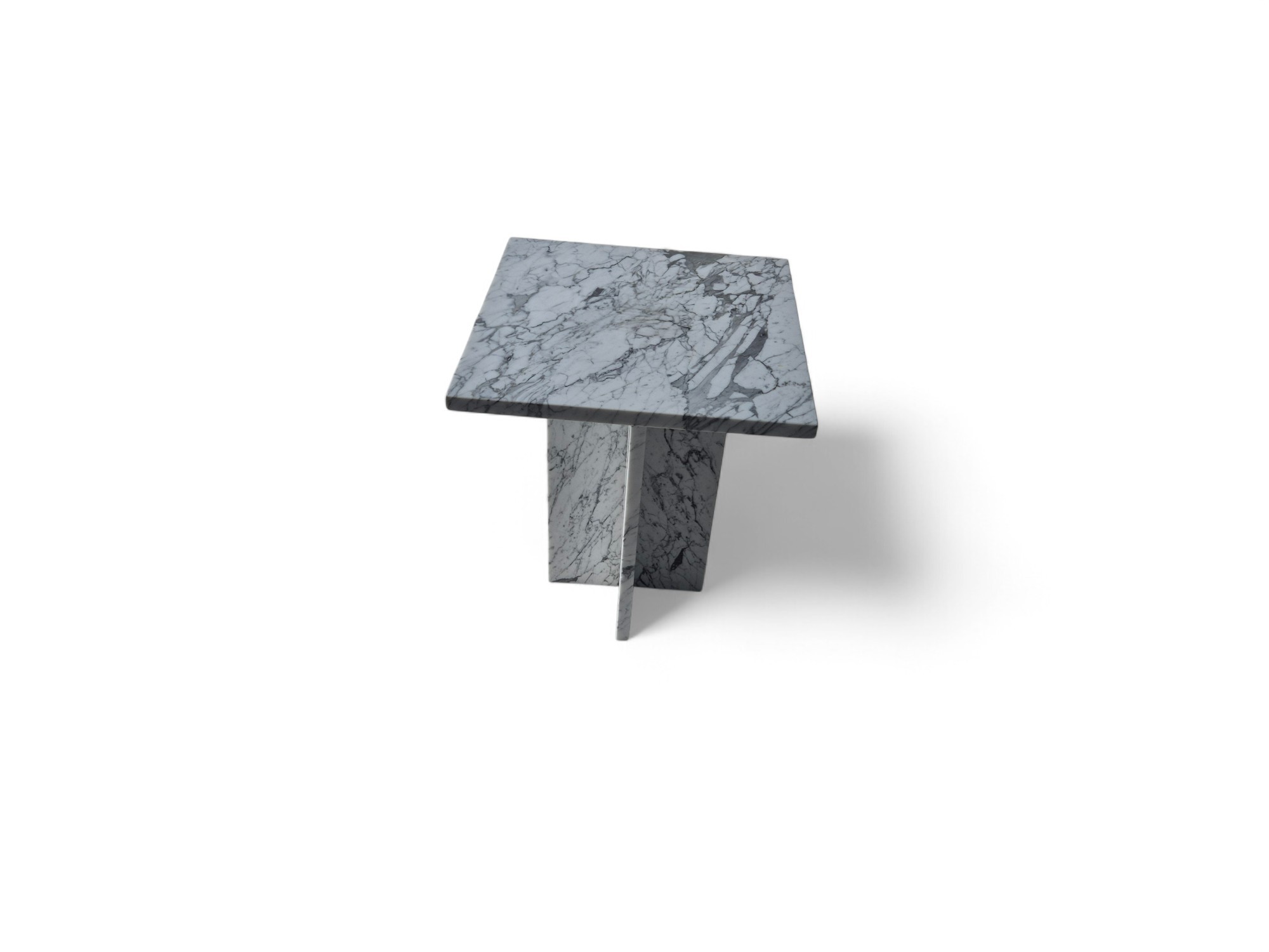 Bijzettafel Bianco Carrara - Afbeelding 5