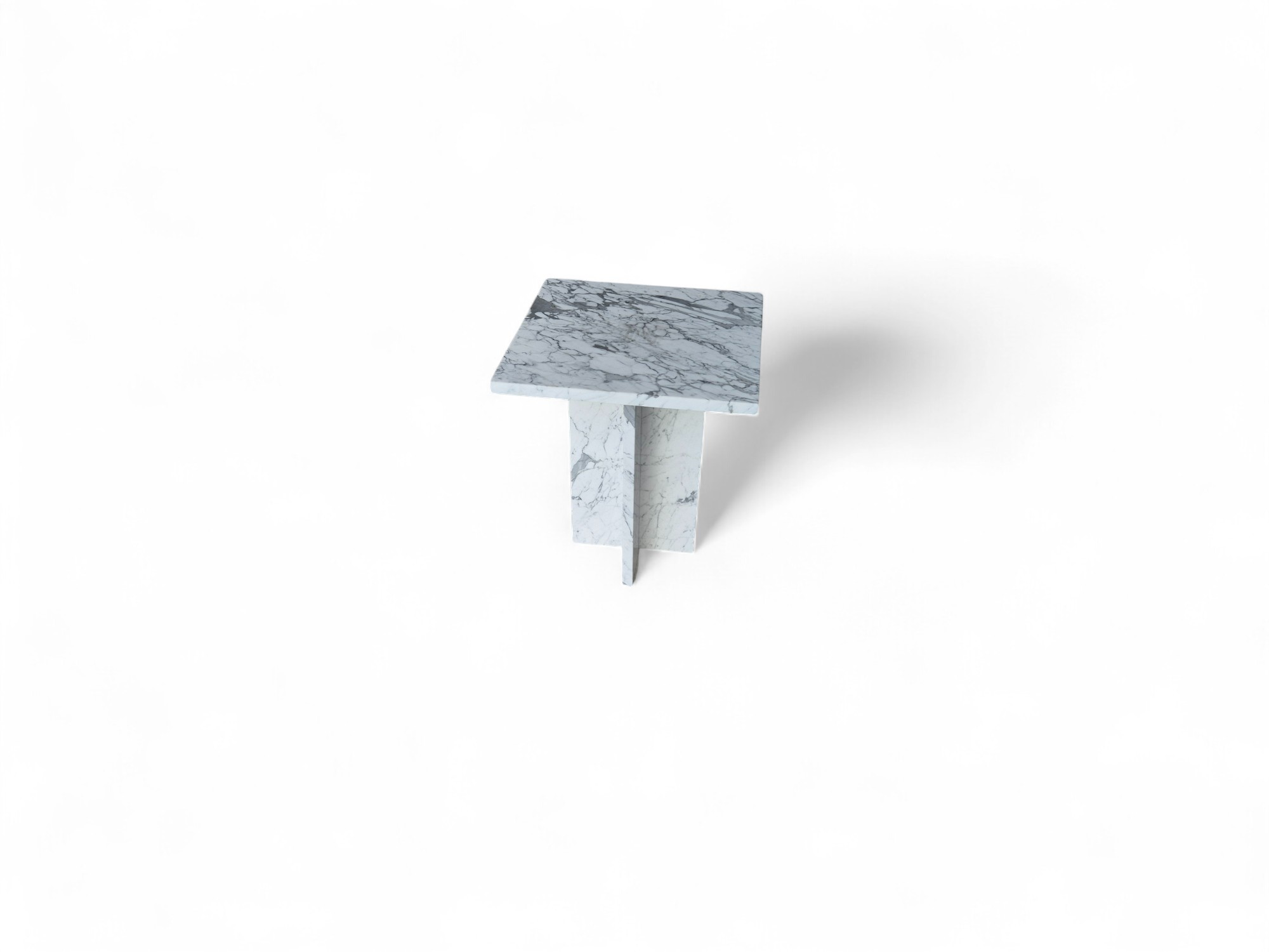 Bijzettafel Bianco Carrara - Afbeelding 3