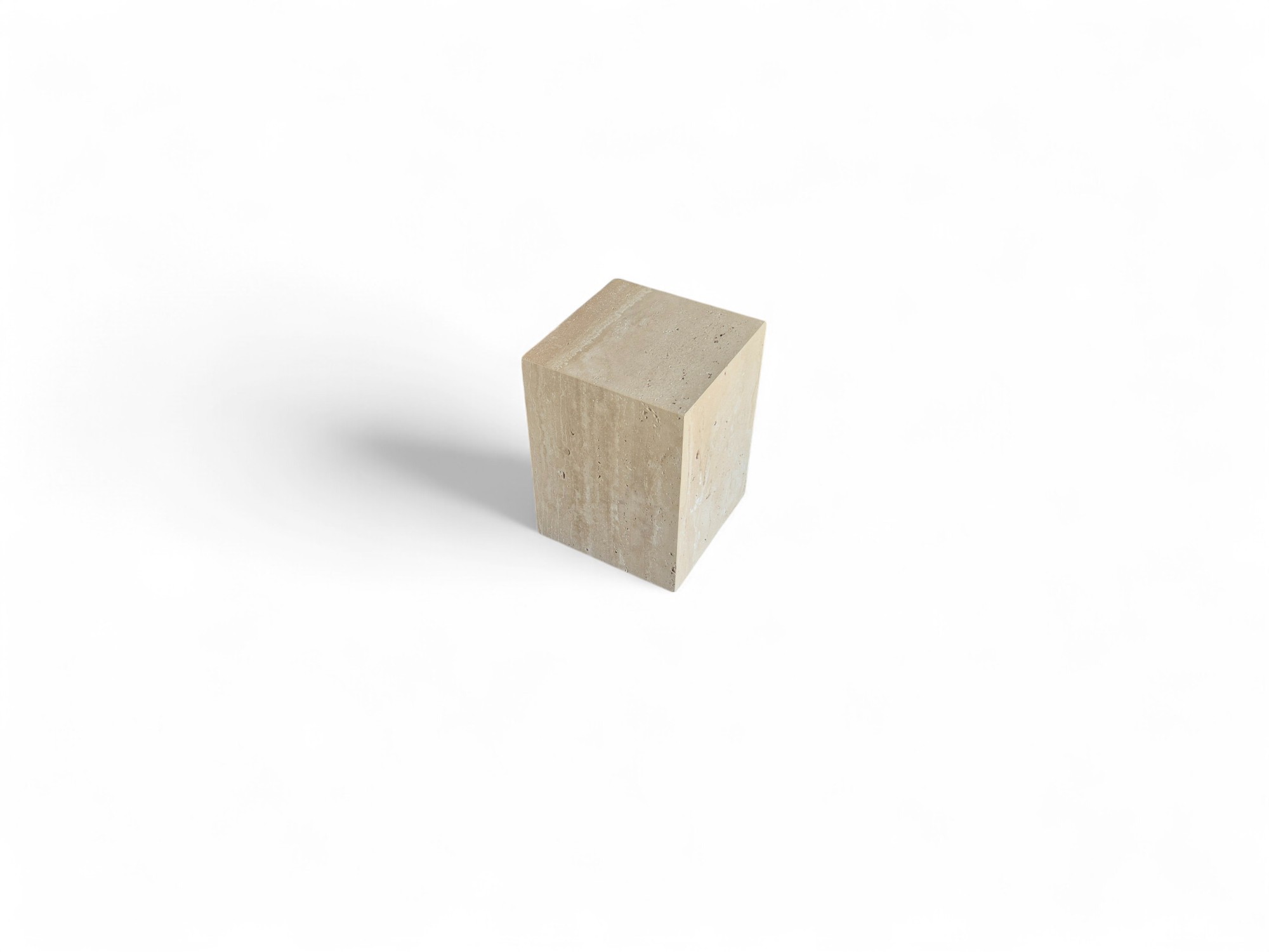 Crèmekleurige bijzettafel - Afbeelding 8