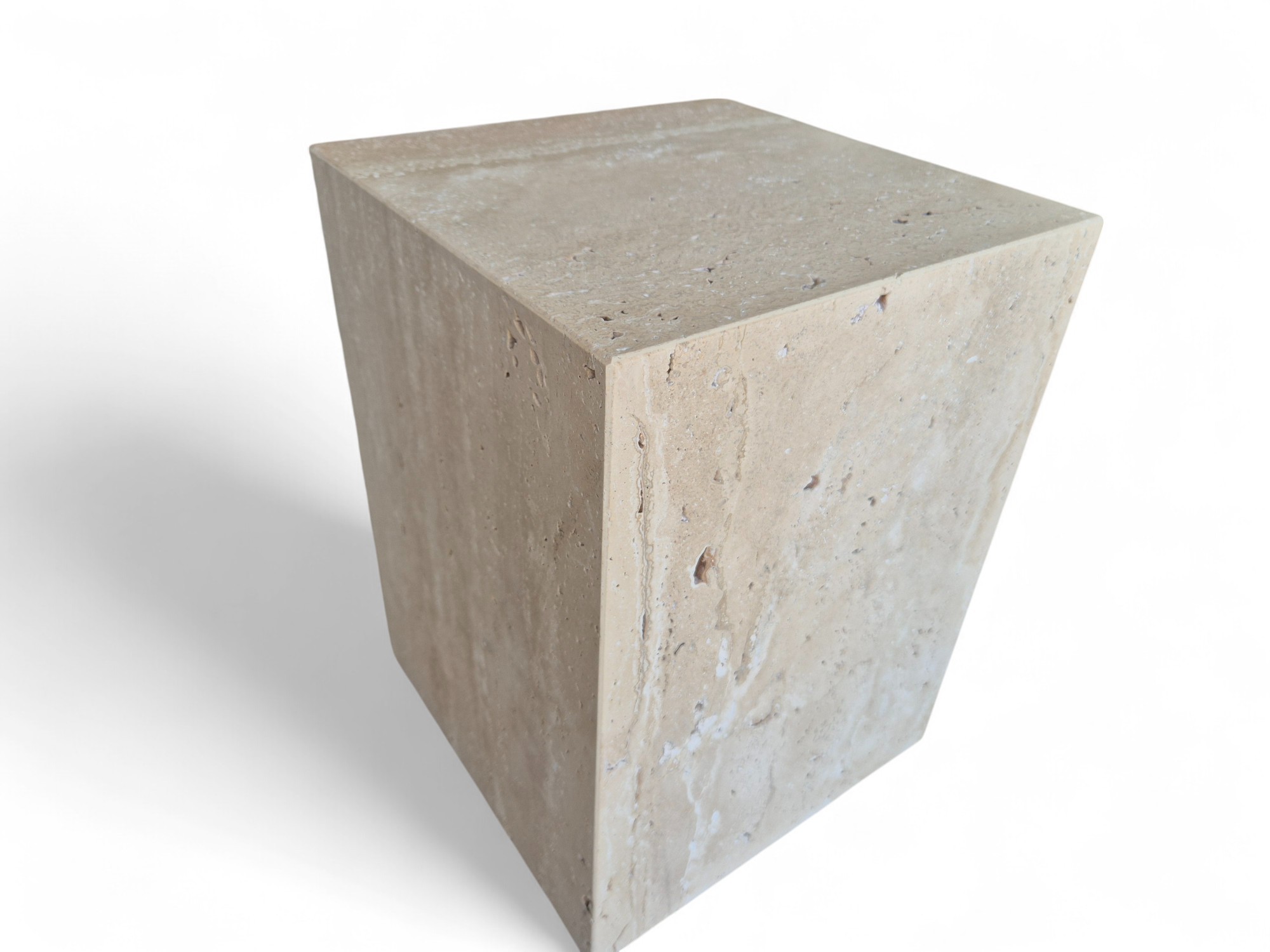 Crèmekleurige bijzettafel - Afbeelding 3