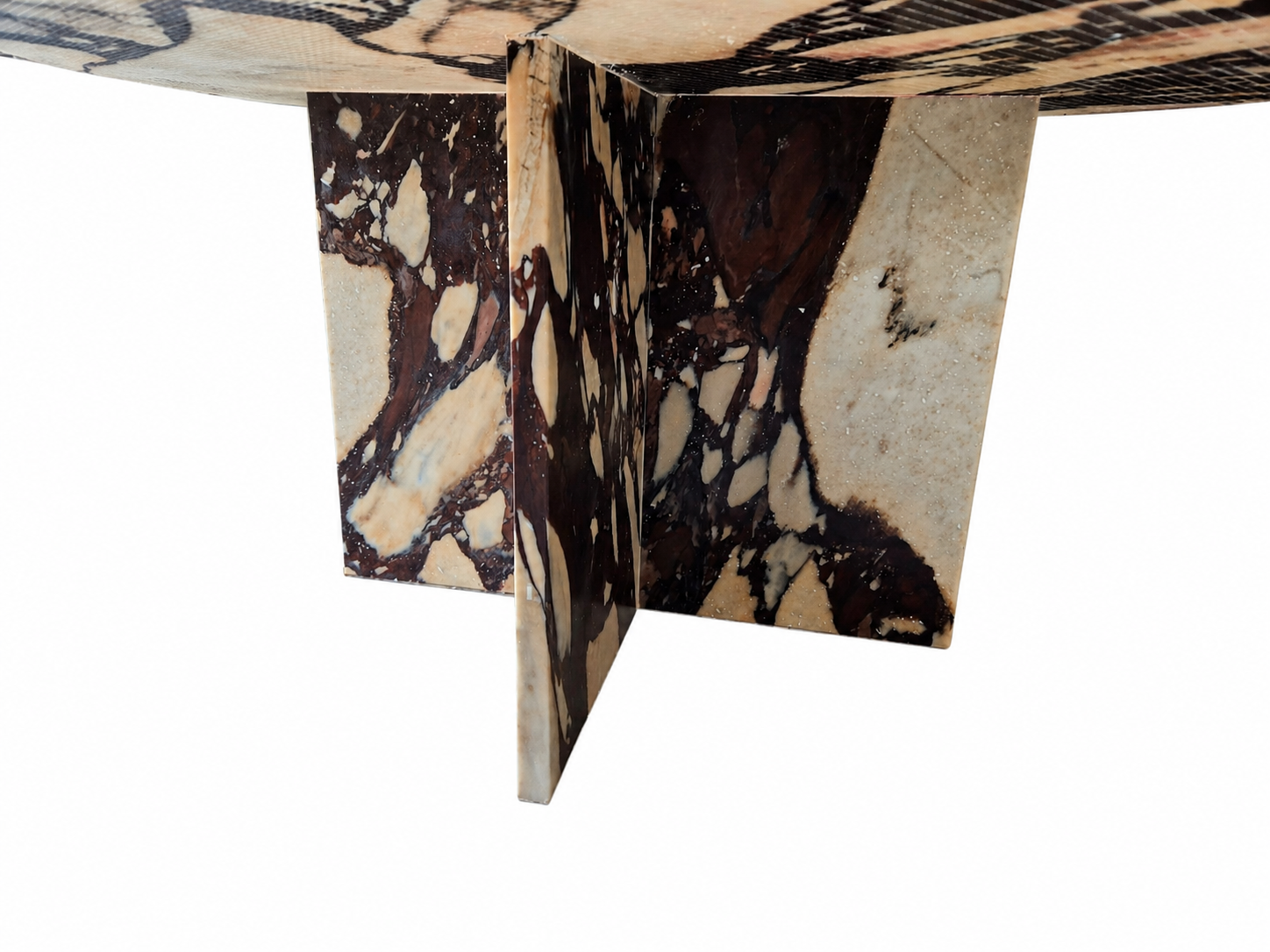 Tafel van Calacatta Viola marmer - Afbeelding 5